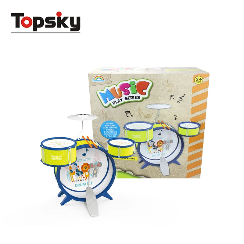 Best choice product electronic jazz drum toy musical drum set toy assembled drum toy
