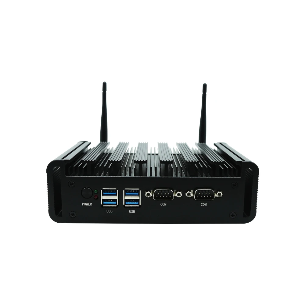 Multiple Processors Mini PC  I-Ntel C-Ore I5 8265U Dual RJ45 Lan  M.2 Slot For NVME/SATA 2280 SSD Fanless PC