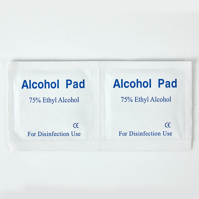 Factory Sale Alcohol Pads 6*3 Wipes Cleaning for Screen Lens Mobile Phone