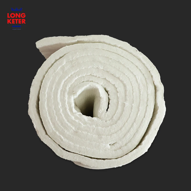 Factory Price 1260 Degree Refractory Alumina Silicate Needle Ceramic Fiber Insulation Blanket
