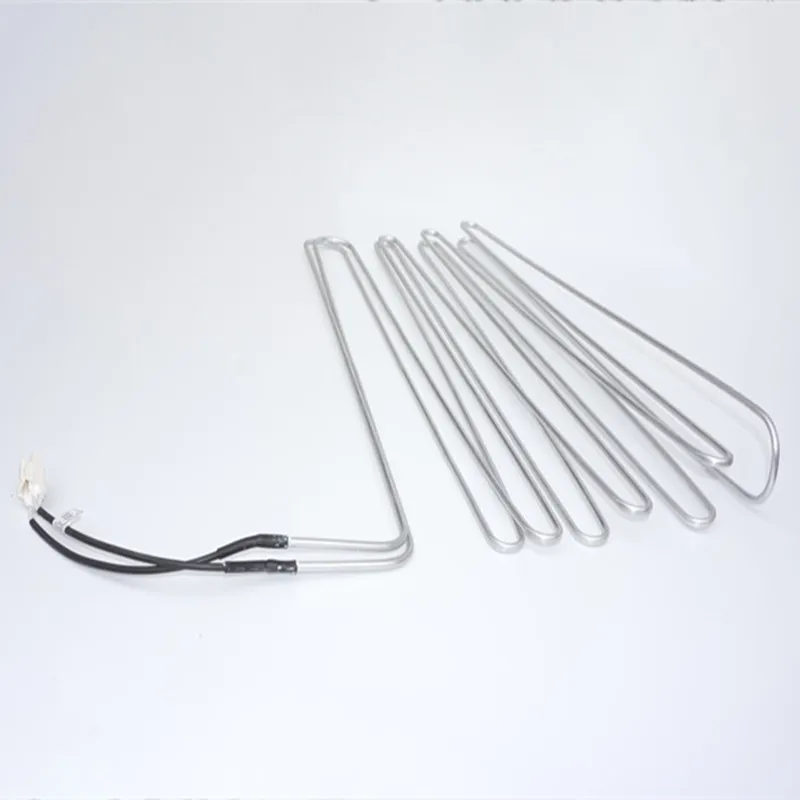 
high quality rubber insulation aluminum tube heating element defrost heater 