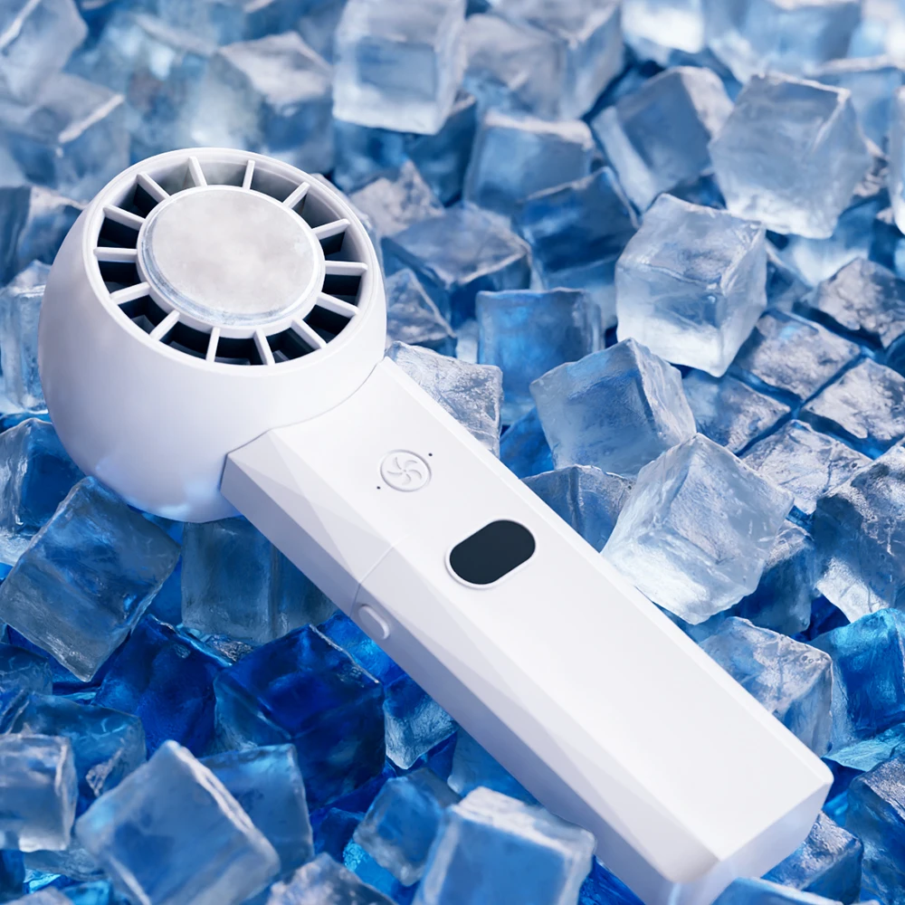 IMYCOO Hot Sale 4000mAh Cooling Mini Handheld Fan With Power Bank Custom Logo Portable Rechargeable USB PowerBank Hand Held Fan