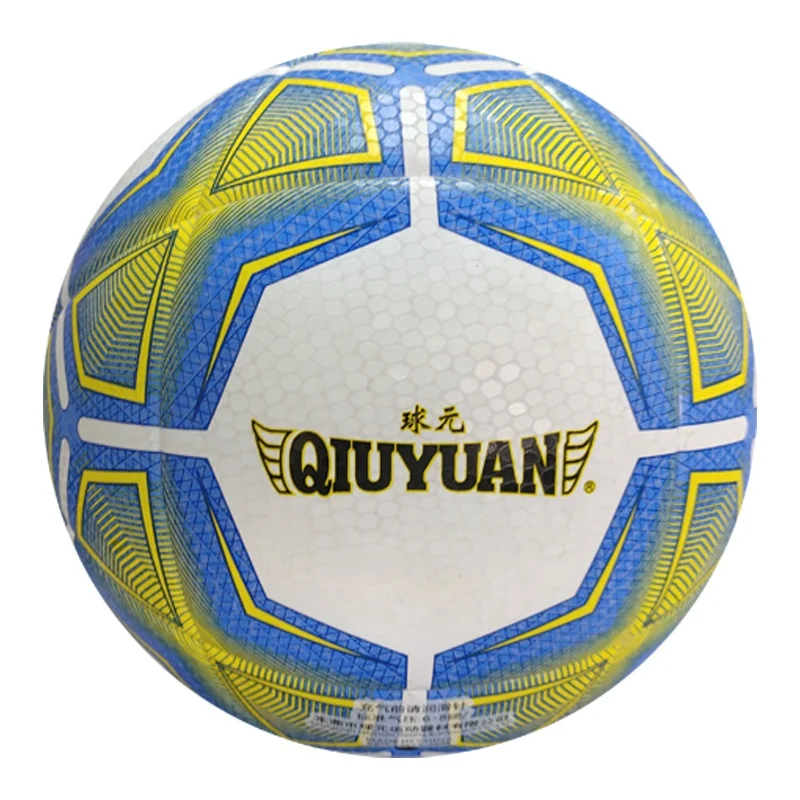 NO. 5 pelota football thermal bonded waterproof real game sports soccer ball size 5 promotional PU TPU PVC rubber bladder soccer