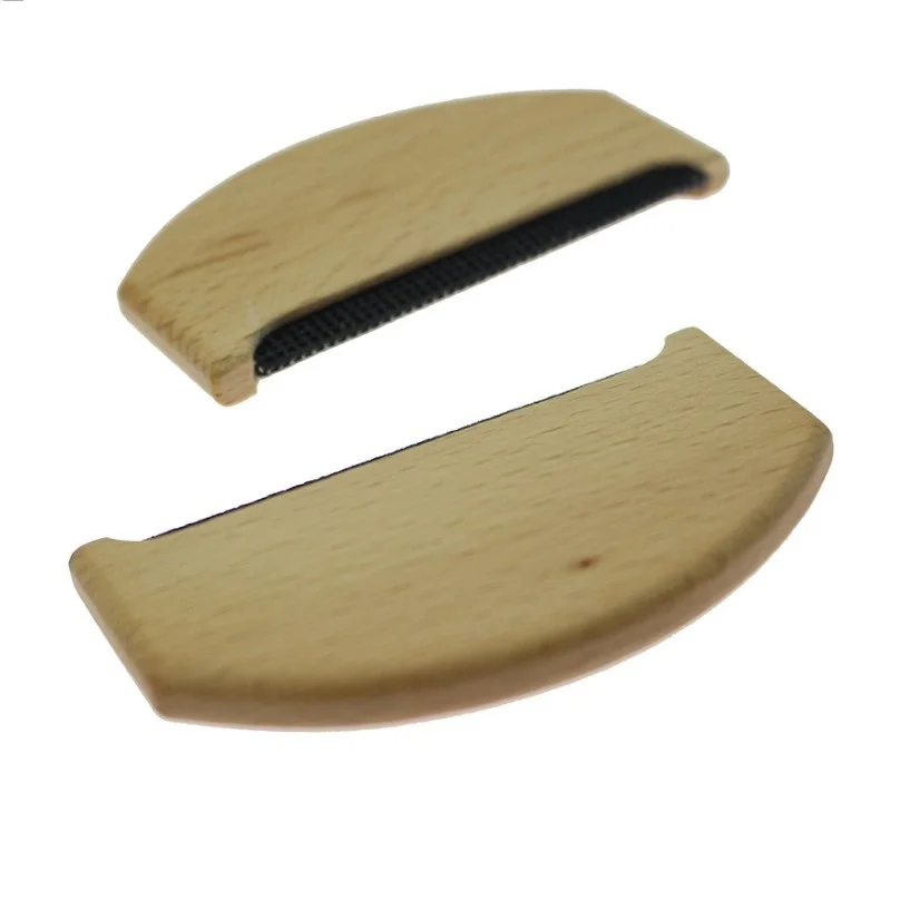 Hot Sale Brown Wool Wooden Cashmere Comb For Cloth Brush