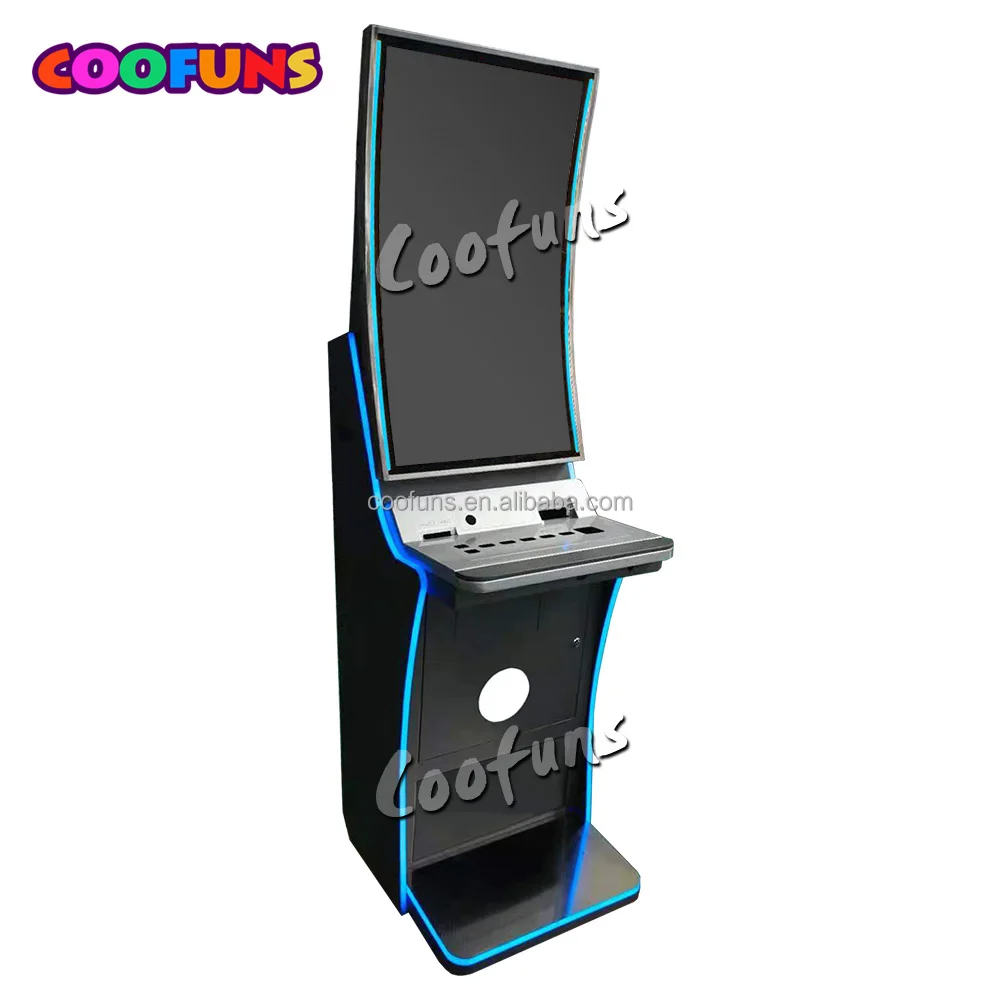 43 inch Curved Screen Monitor Cabinet Metal Case Video Game Machines