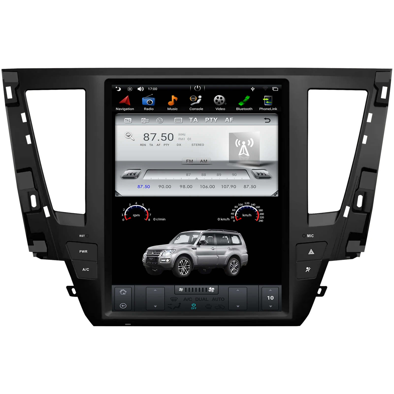 Автомобильный плеер топ продаж 7 1 12 дюймов android многофункциональное радио для MITSUBISHI PAJERO Sport 2020 версия с двумя приводами