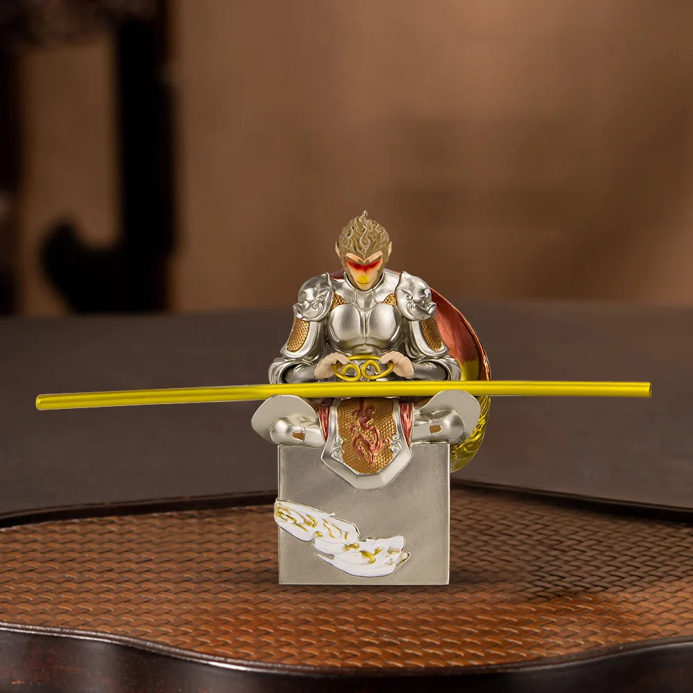 Игра черный Бог солнце Wukong аквариум Настольный Декор автомобиля лицо судьба ландшафтный камень