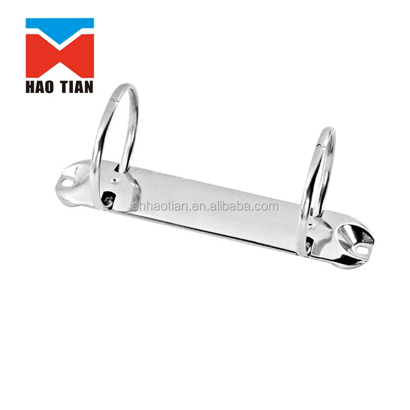 stationary clip metal 2 ring binder mechanisms