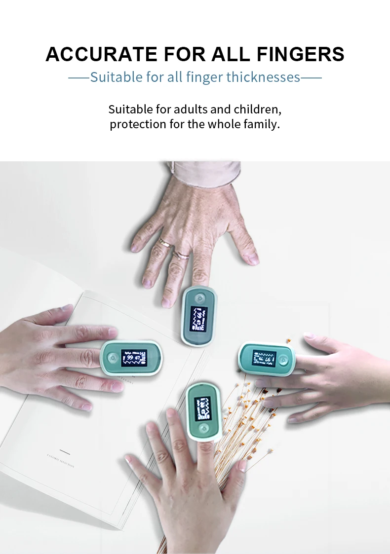 Narigmed RR PI SpO2 PR 4bpm child portable fingger oximeter sleep as android pulsoximetro oximeter oled display sensor