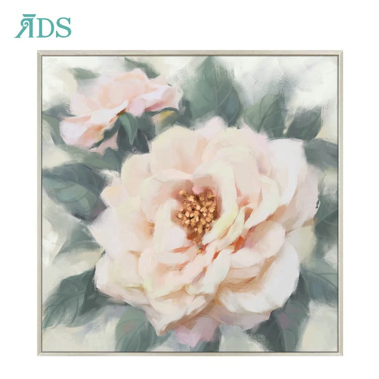 
Modern canvas wall art for beautiful flower with framed home decor item 