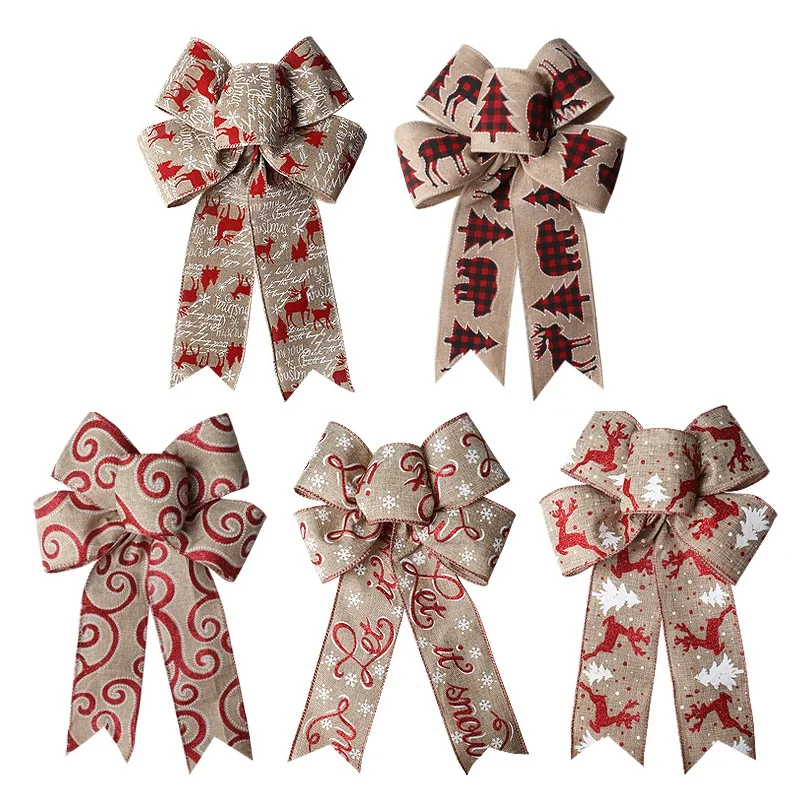 Ribbon bows for christmas tree crafting ribbon