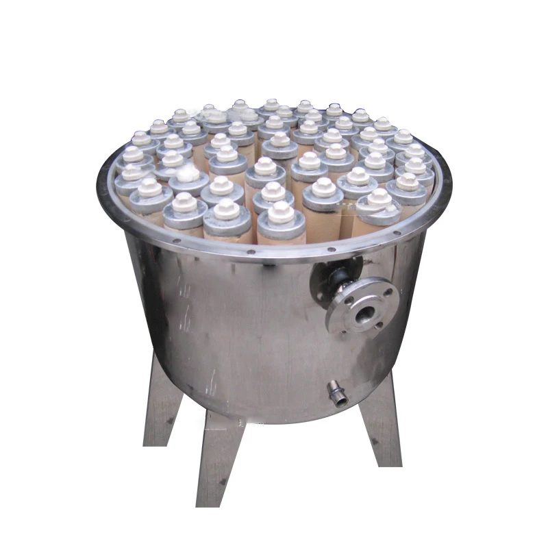Food grade liquid beverage juice wine beer cartridge stainless steel filter housing stainless steel filter