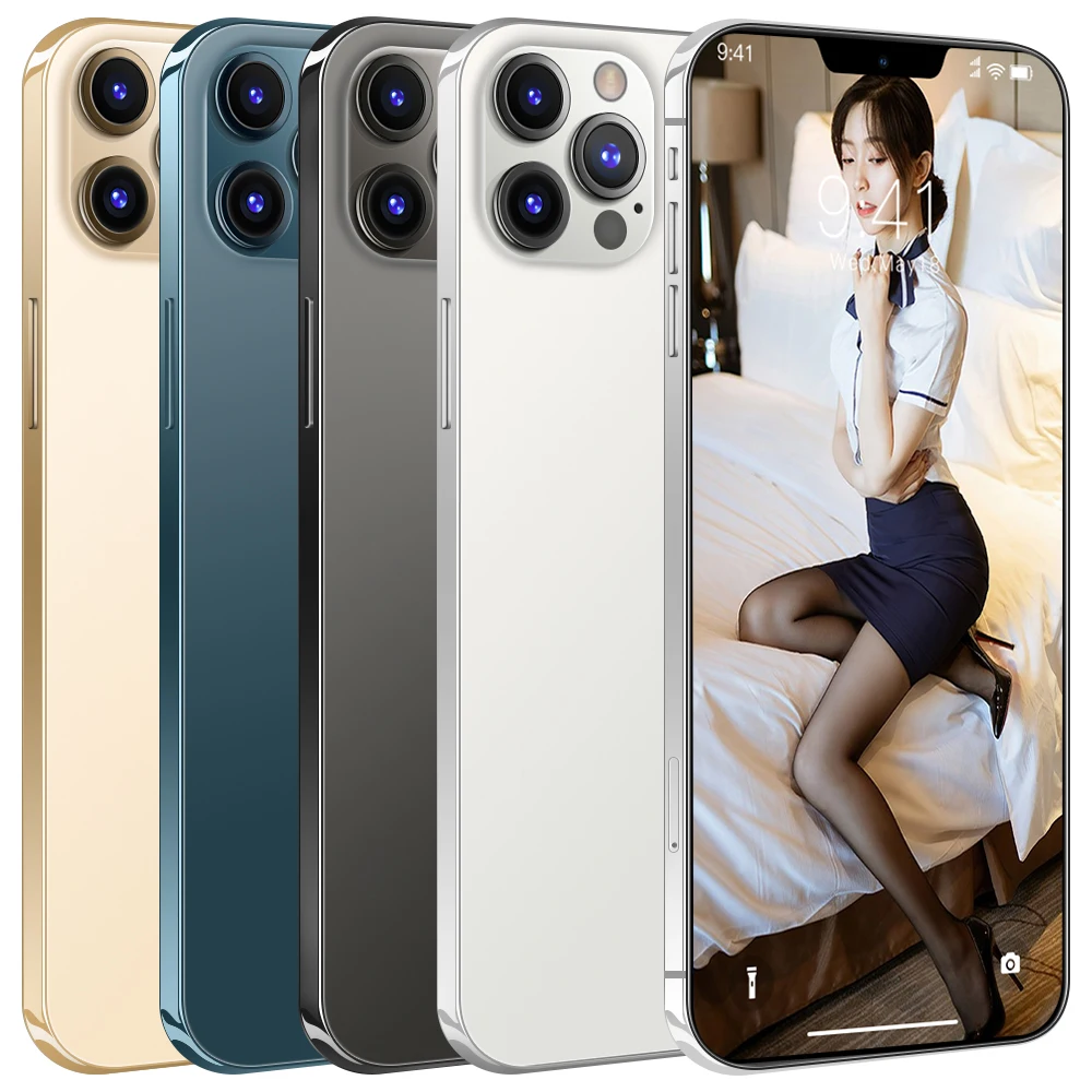 Мобильный телефон 5G 5600 мАч мобильный большой емкости с сеткой ОЗУ 16 ГБ + 512 аккумулятором 24 Мп 48 МП 5800 мач Android 10 0