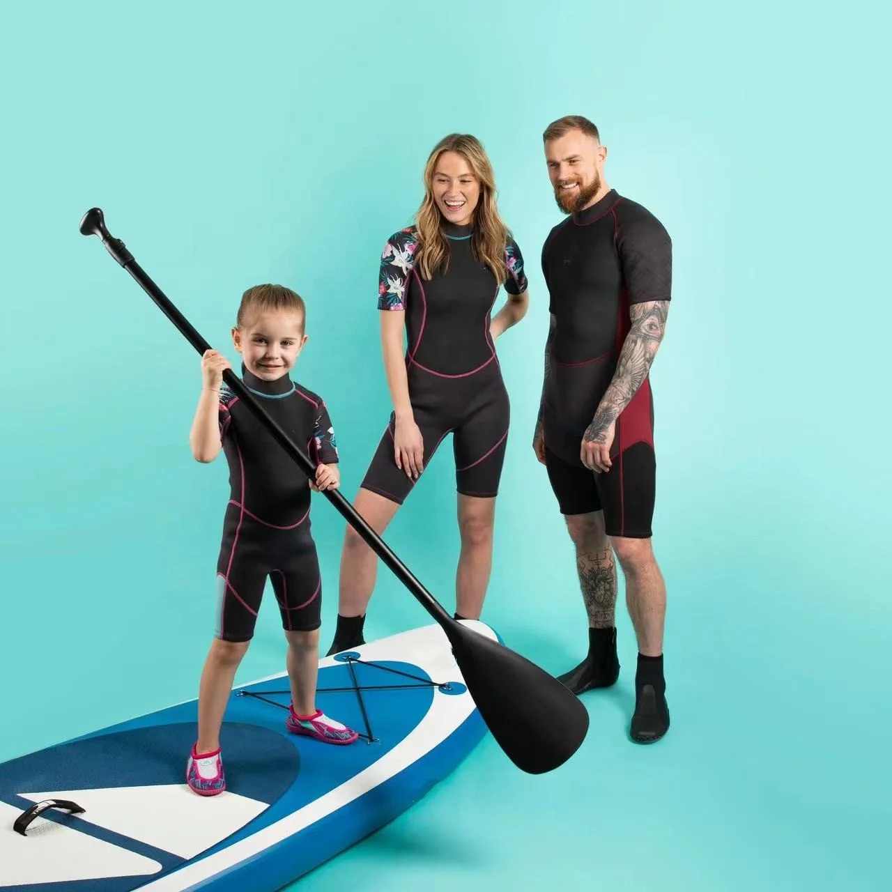 New design men neoprene wetsuit 3mm short super elastic swimming surfing jumpsuit diving wet suit