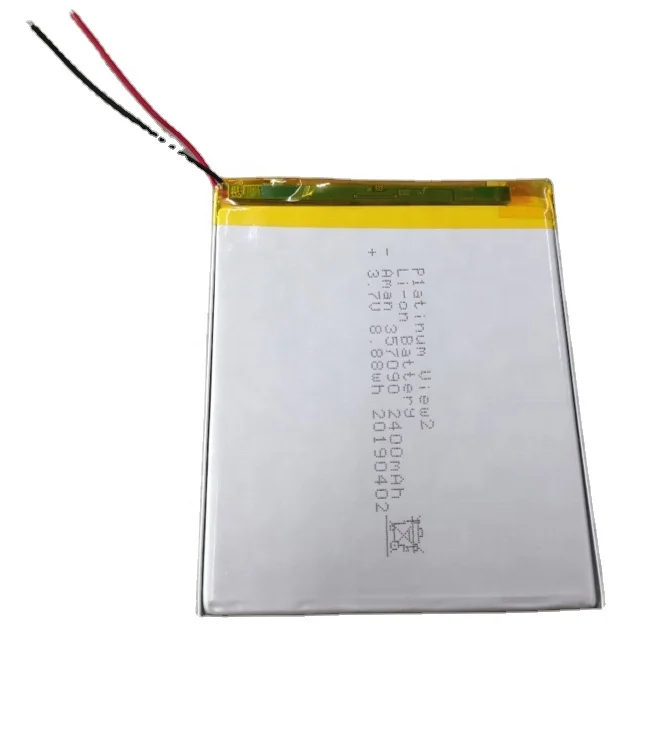 Ultra Thin 3.7VLipo Battery 2500mAh  337093 327093 307095 for 7inch Tablet