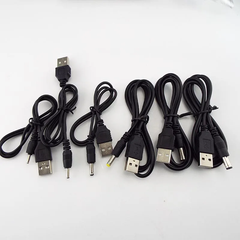 USB к DC 3 5*1 35 мм 2 0*0 6 5*0 7 4 0*1 5 5*2 1 Штекерный разъем В Удлинительный кабель