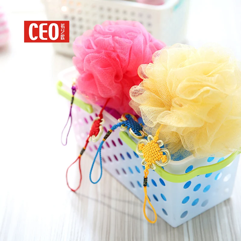 Factory Wholesale PE Bath Sponge Mesh Ball from China