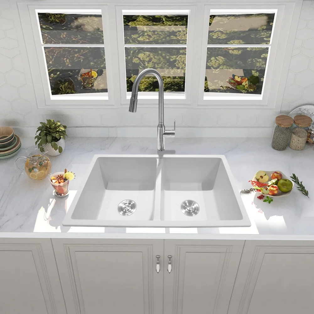 Single Bowl Artificial Granite Sink Quartz Kitchen Sink