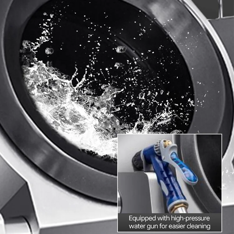 Commercial Kitchen 300mm Iron Wok Fully Automatic Stir Fryer Cooking Robot Machine For Restaurant