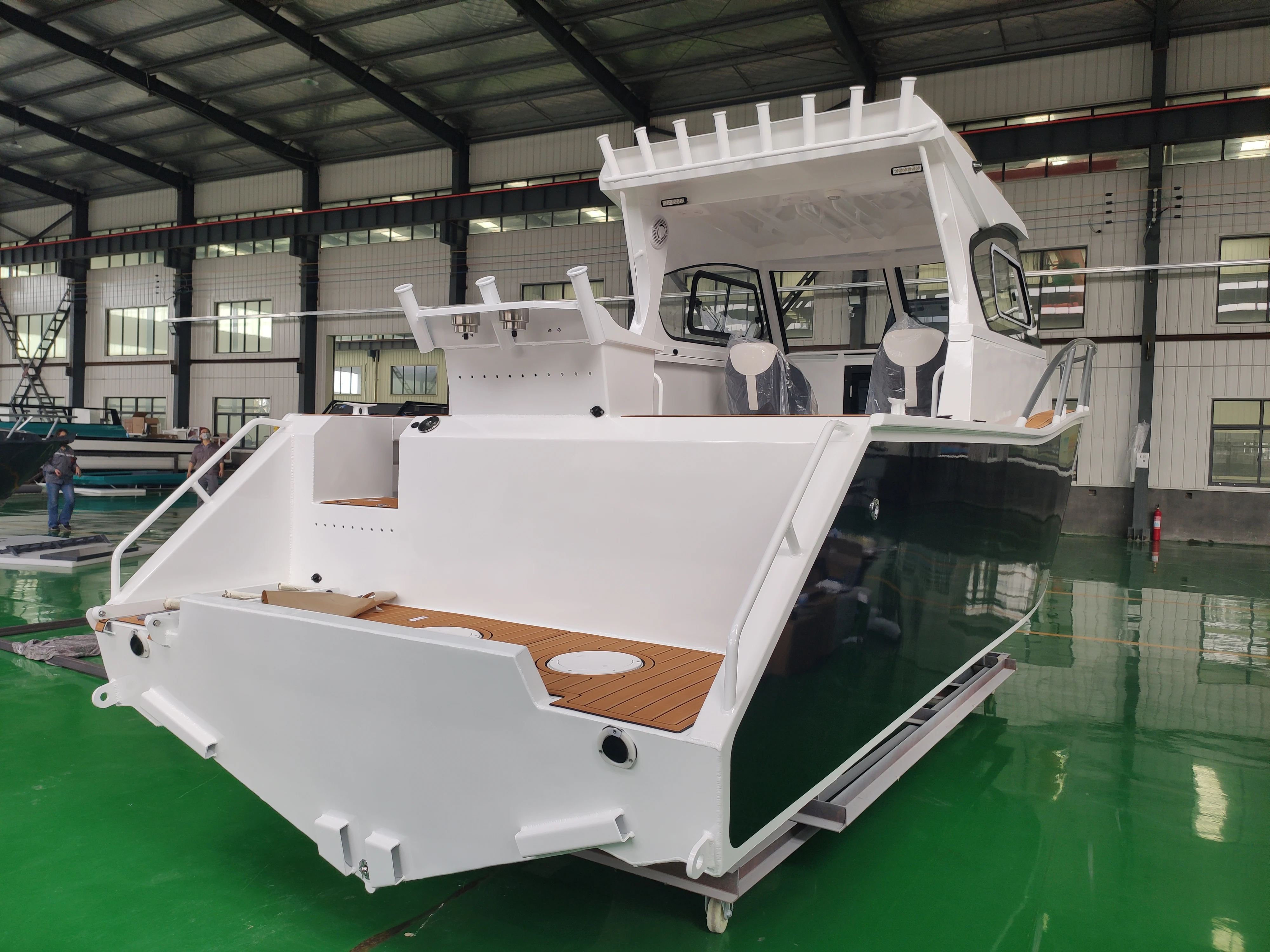 Profisher 750/23ft стабильные и спортивные Прямые продажи с завода дешевые алюминиевые рыбацкие лодки