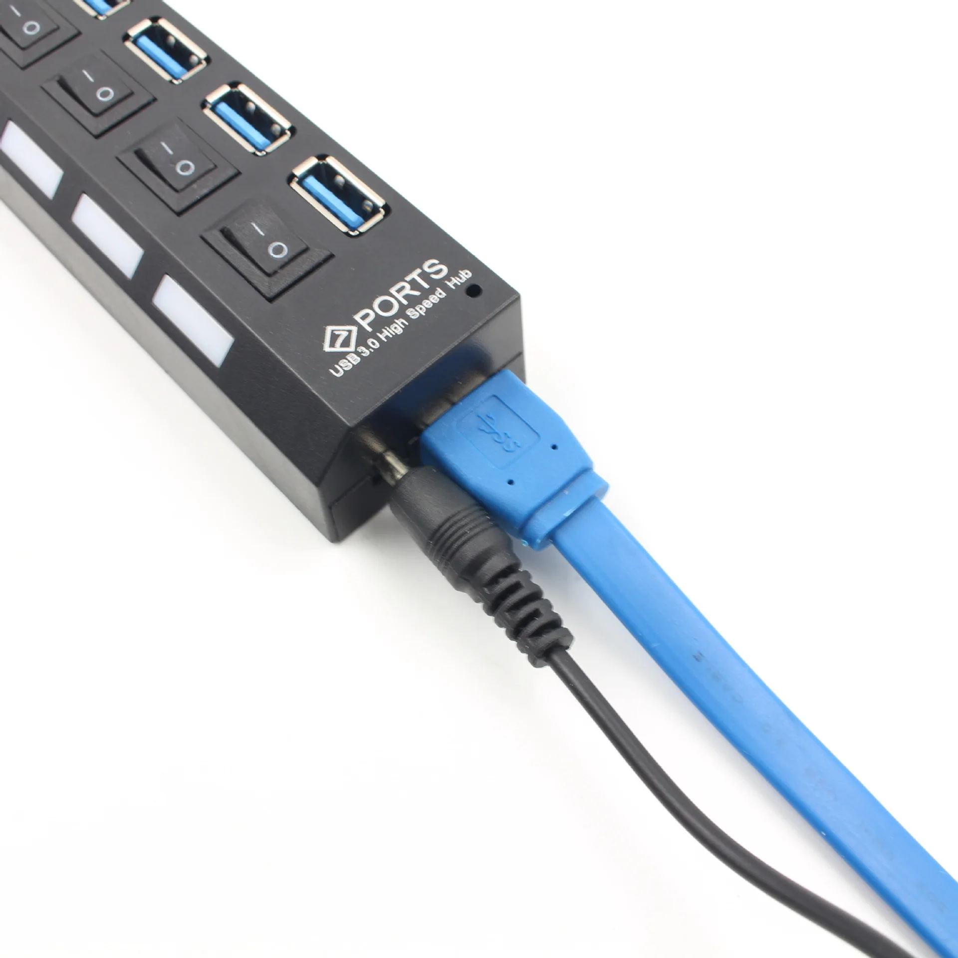  Концентратор 3 0 4/7 портов микро-USB концентратор разветвитель с адаптером питания USB-разветвитель 5