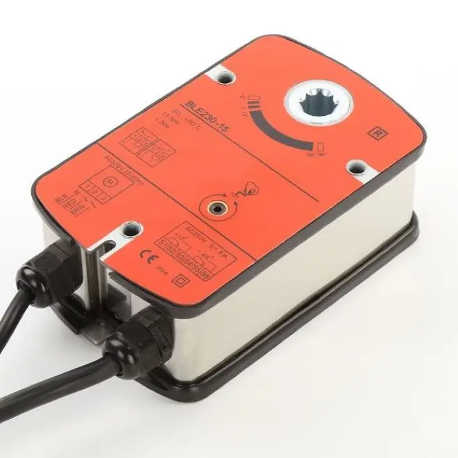 24V Fire and Smoke Damper Handle Electric Reverse Damper Actuator