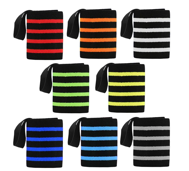 weight lifting elastic adjustable compression breathable wrist support/wrist brace/wrist bandage
