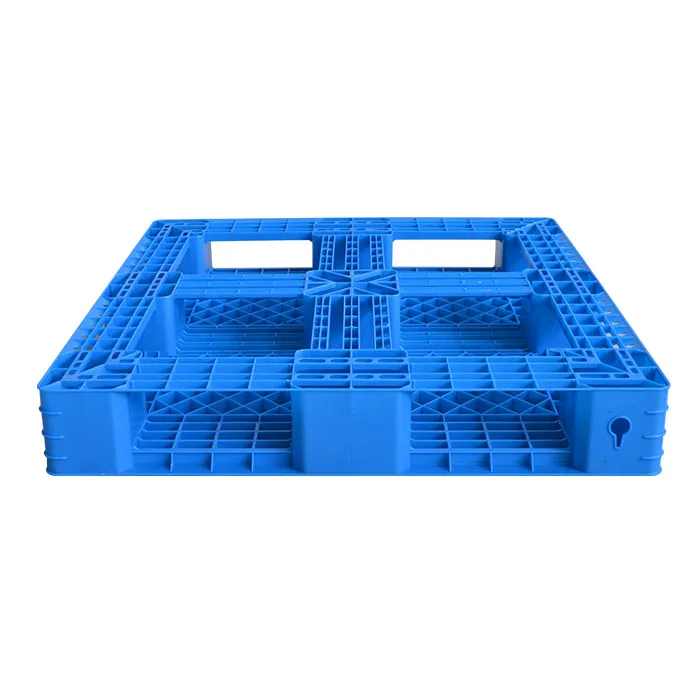 Односторонний складской пластиковый поддон, сверхпрочный поддон