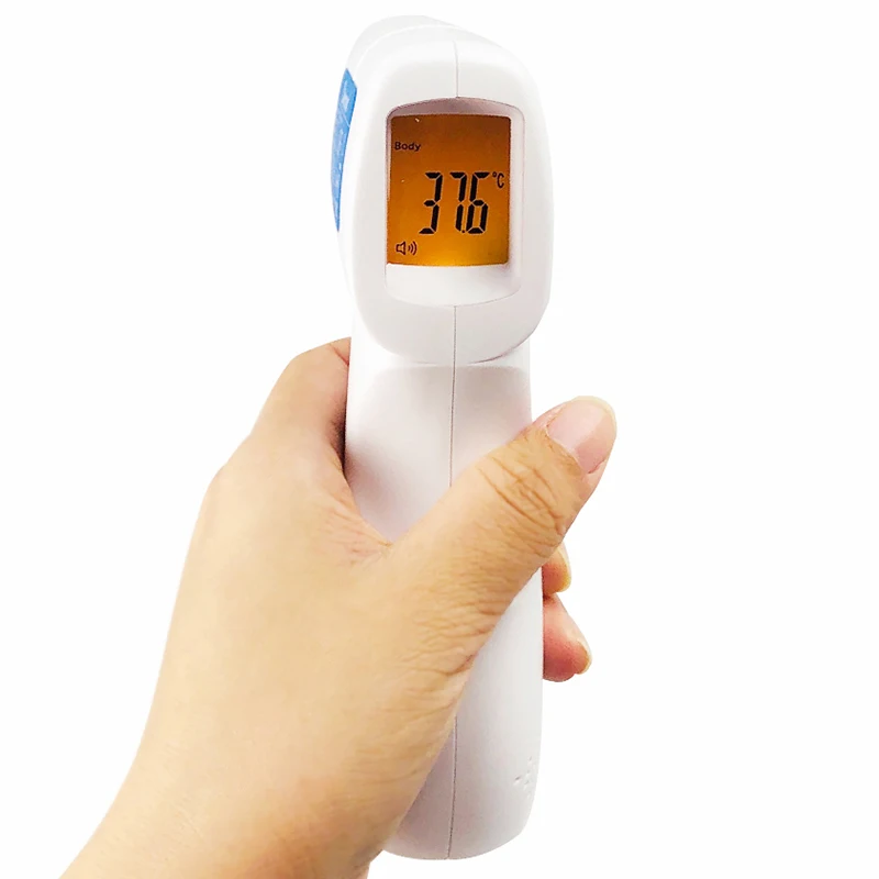 Clinical Fever Digital Laser Temperature Measurement Forehead Gun Hygrometer Baby Care Product Infrared Thermometer