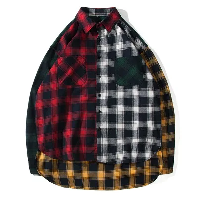 
new long sleeve beach black hemp plain fabrib trump formal shirt for men 