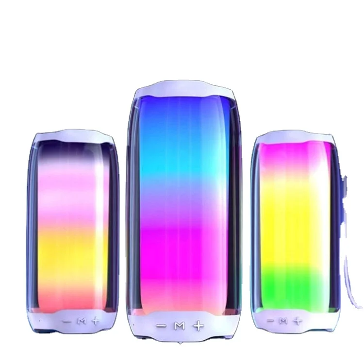 Outdoor Portable Full Screen Colourful Lights Bluetooh Audio Pulse 4 Generation Bluetooh Speaker
