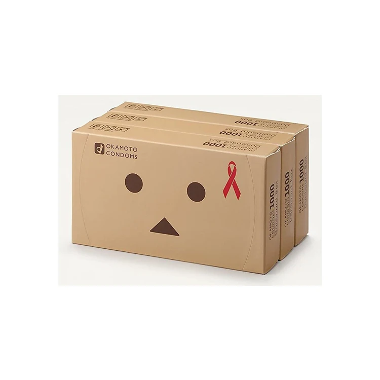 Japanese Okamoto comfortable 0.02 mm latest plain male condom