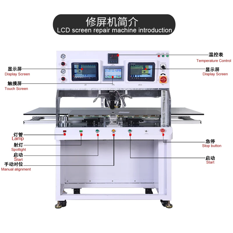 Pulse Heat Press Machine lcd bonding machine Pulse screen press for LCD Repairing