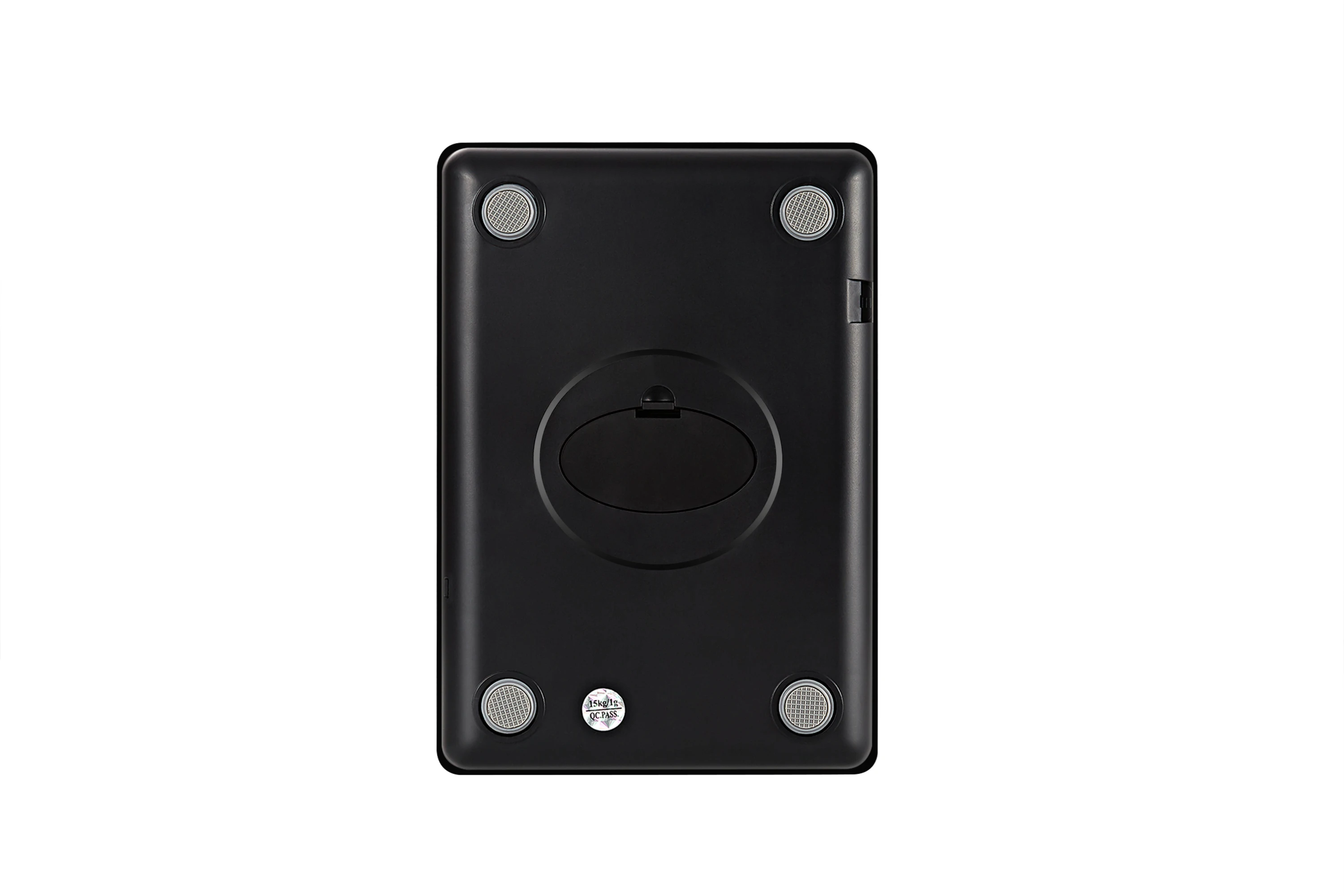 Small ingenious electronic kitchen scale glass Macaron color glass waterproof LCD display weighing scale for home use