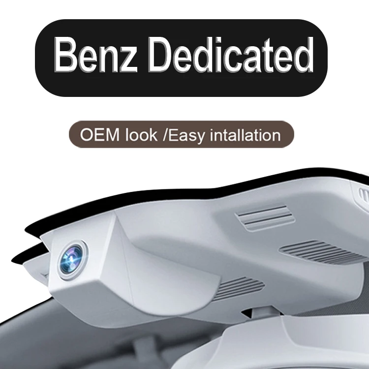 Holroadx 1080P 4K скрытый Wifi приложение GPS ночное видение регистратор вождения передний и задний видеорегистратор для Mercedes Benz A B C E S Class