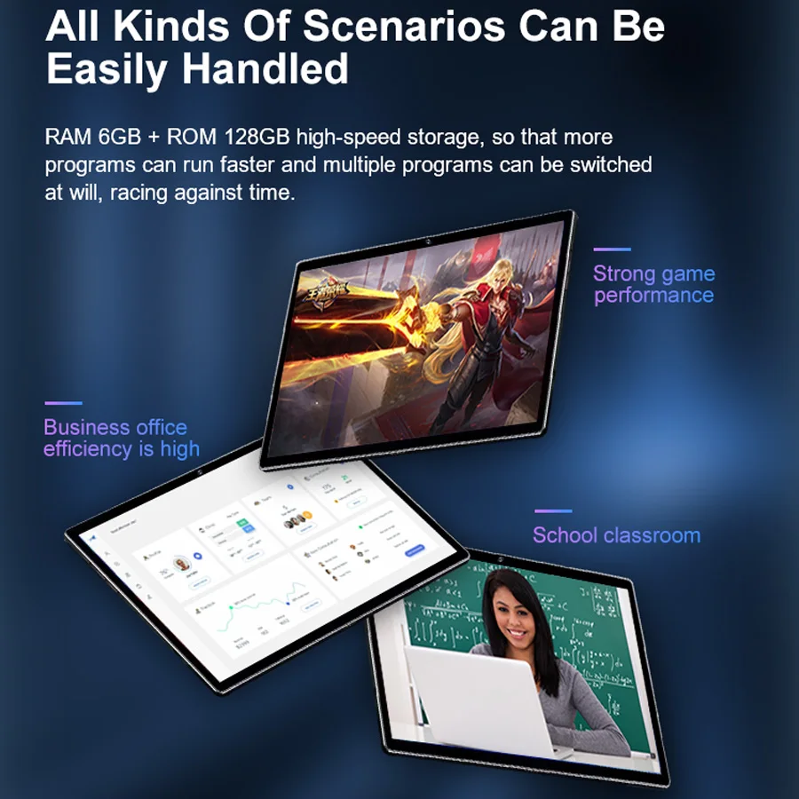 Ready to ship 5G WiFi 4G LTE network phone call  touchscreen all in one panel PC tablet computer 10 inch Android Tablet PC