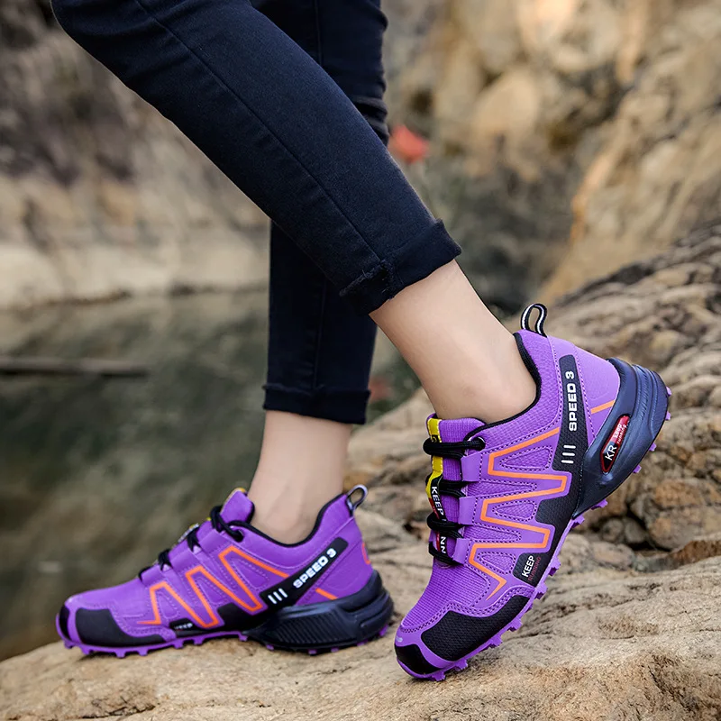 Women  Trekking Anti-Slip Ventilation  Waterproof Climbing Shoes  Tracking Tourism Trail Shoes