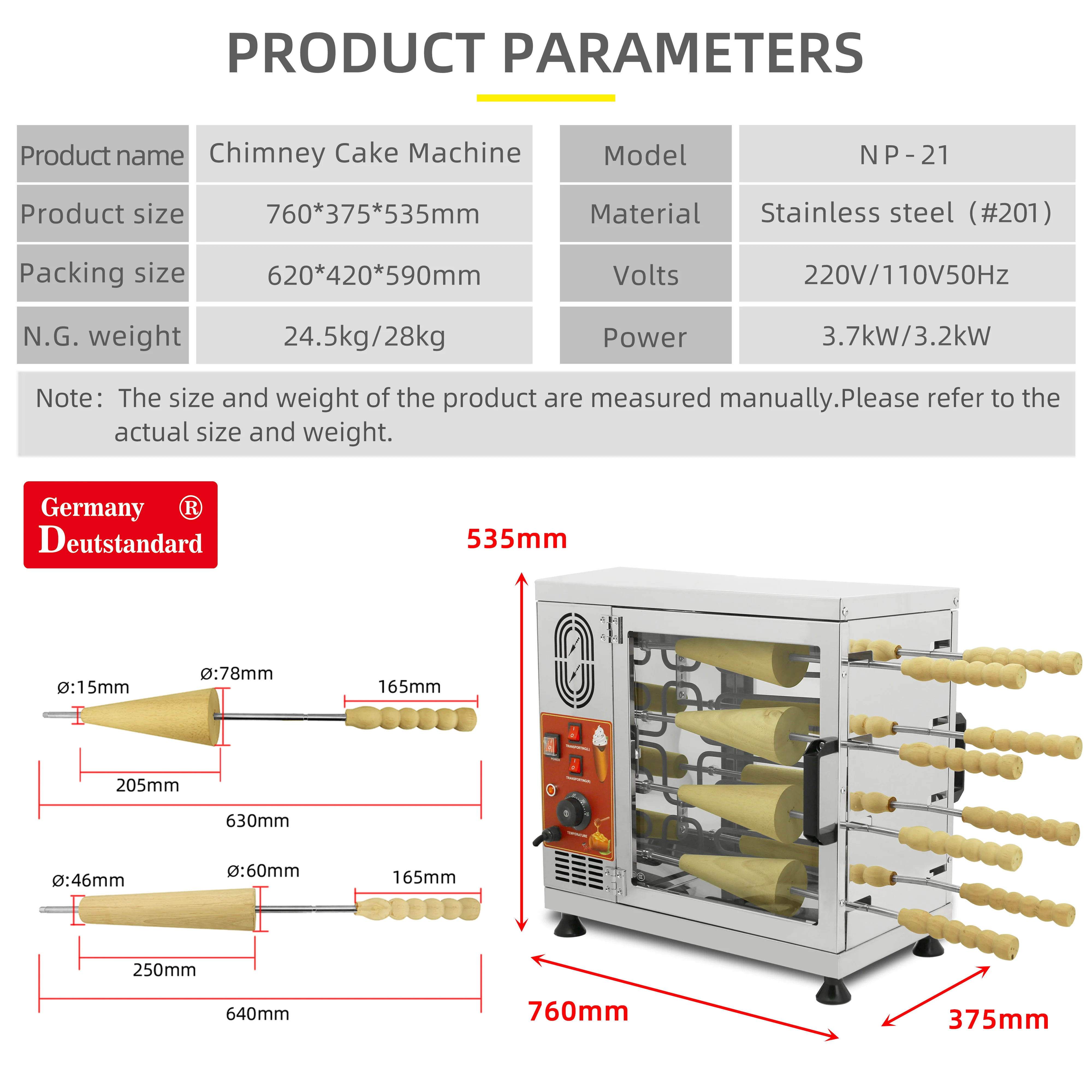Commercial electric chimney cakes oven kurtos kalacs Grill Machine Baking baker