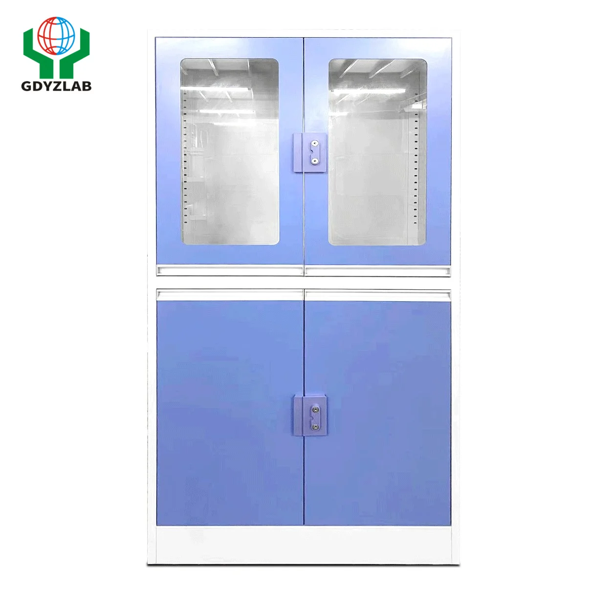 Chemical Reagent Storage Cabinet Ventilation System All Steel Reagent Storage Cabinet for Laboratory