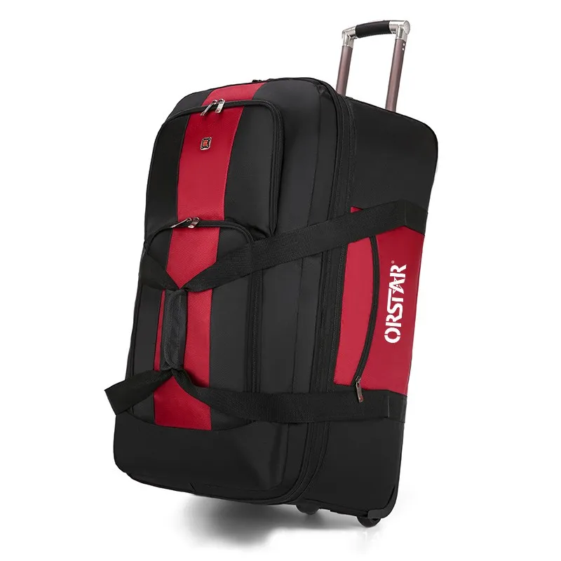 Extra Large 32Inch High Quality Travelling Bags Trolley Luggage Rolling Duffle Trolley Duffle bag Luggage Wheels