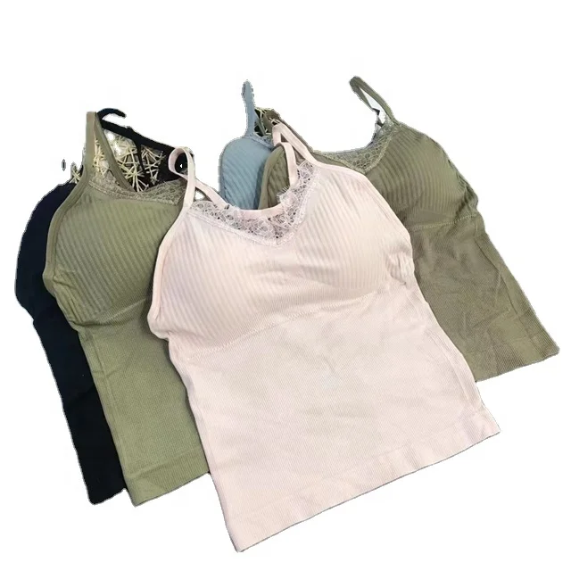 long style beauty back lingerie with cup cushion  stock wholesale  thread fabric breathable Myanmar China Mongolia market