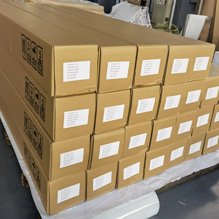 120gsm 140gsm Glossy Matt White Eco Solvent Printing PVC Printable Adhesive Car Wrap Vinyl Sticker Roll Self Adhesive Vinyl