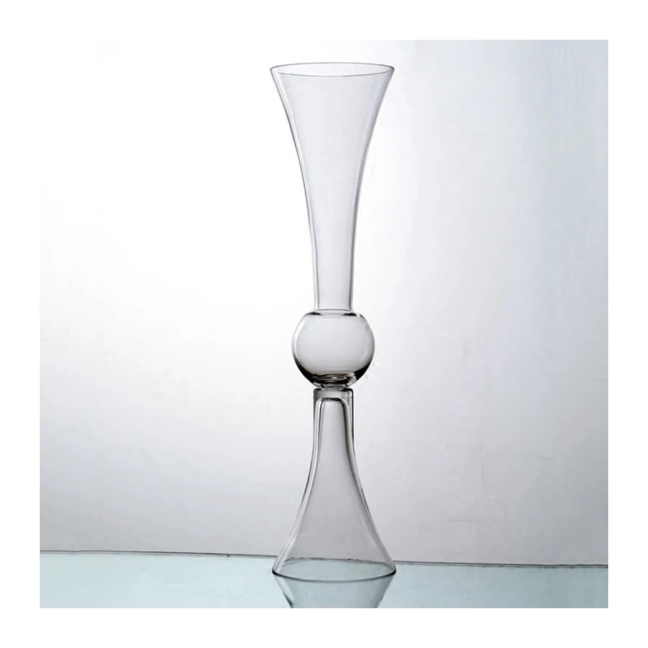 Lhp005 Party Event Table Center Decorative Clear Glass Vases Wedding Centerpiece