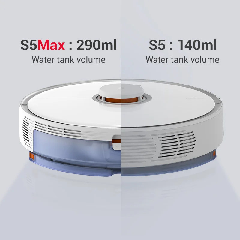 
Roborock S5 Max Vacuum Cleaner for Home Smart Cleaner Wet Mopping Carpet Dust Sweeping Robot Robotic Wireless 