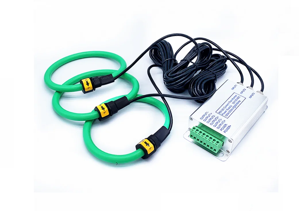 Factory Direct Sale Three Phase RS485 Solar Rogowski Coil Energy Meter flexible current transformer