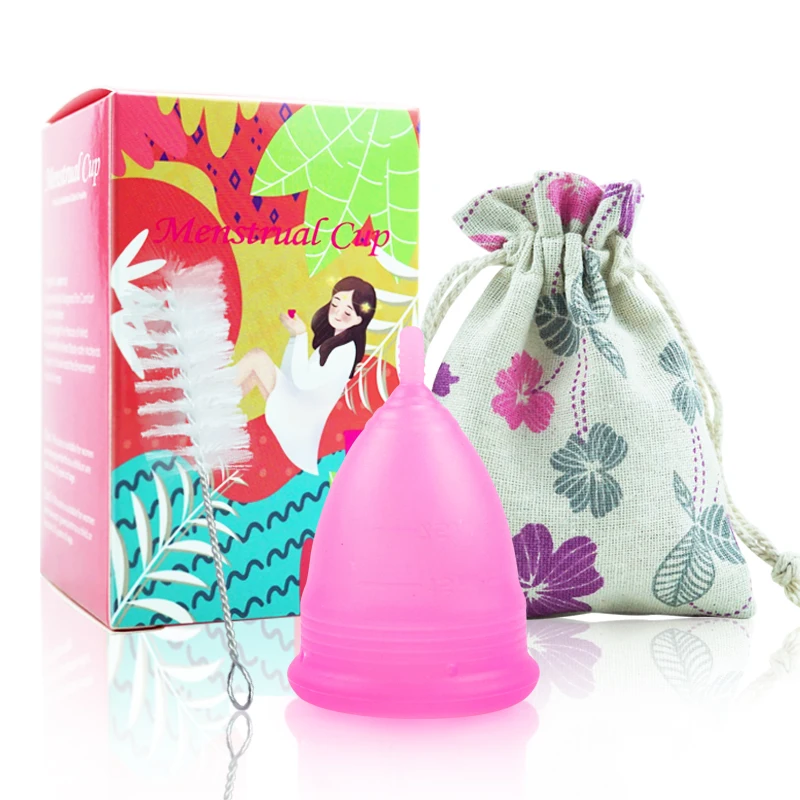 Wholesale Cloth Pouch Menstrual Cup Bag