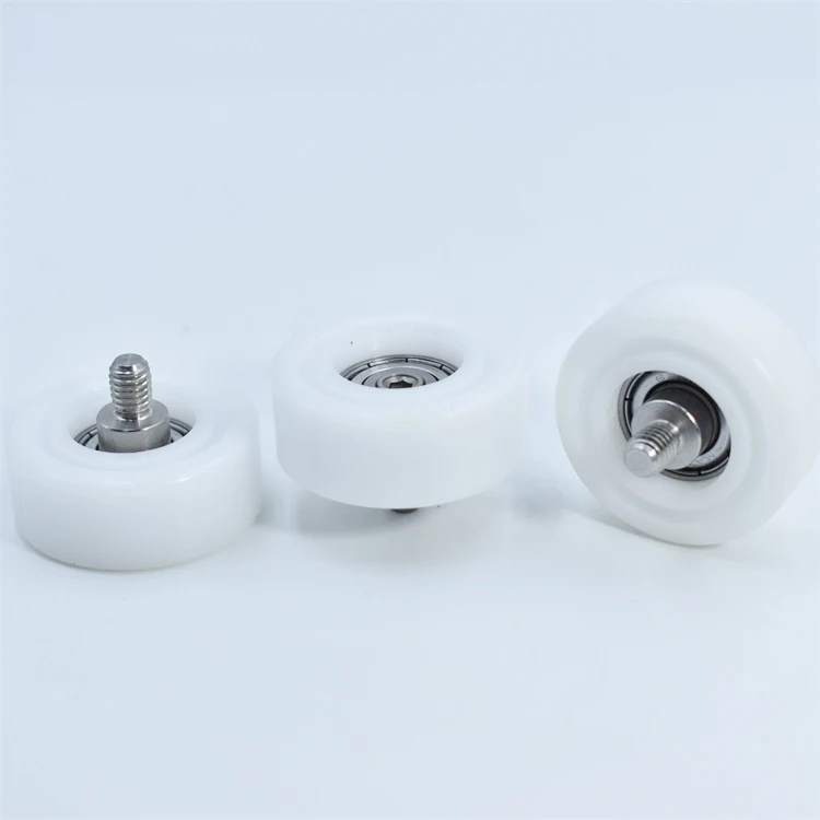 SEMEI small conveyor belt pom roller bearing BS62635-14C1L8M6 6x35x14mm plastic coater roller pulley