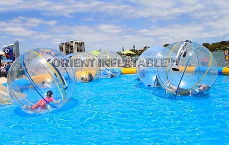 Orient надувные лодки ПВХ прозрачный чехол из термополиуретана с людской водными пузырьками прогулочный шар для взрослых n детей
