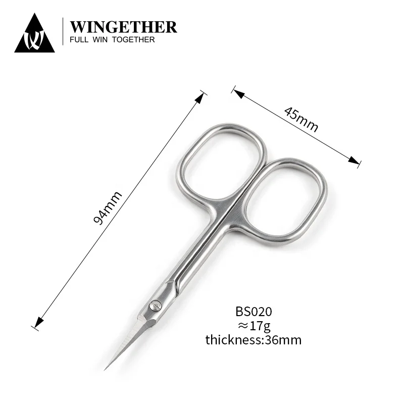 Wingether Amazons Best Selling Products Supplier Manicure Scissors Stainless Steel Scissors For Manicure