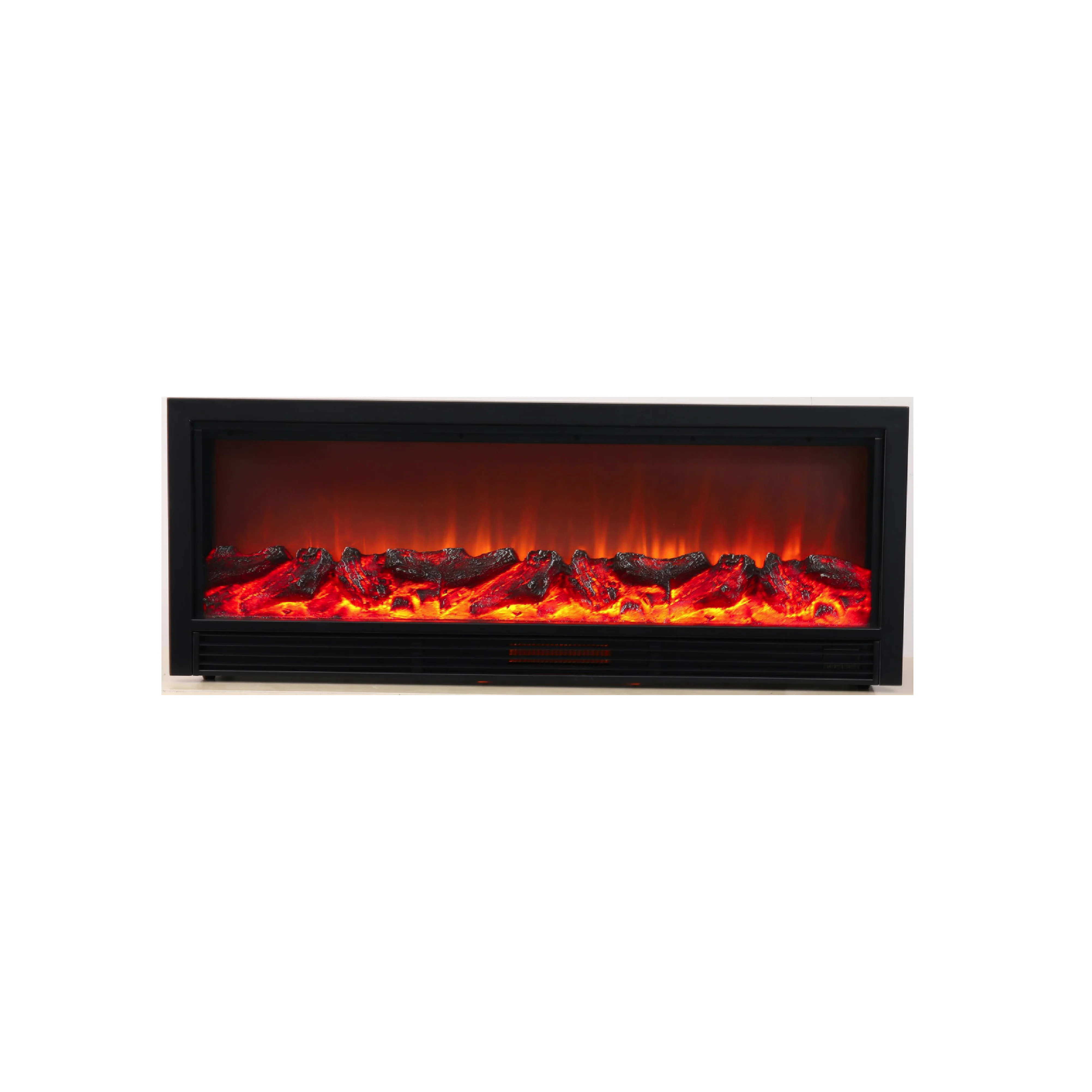 Electric Fireplace Sided 3D Black Hanging Ethanols Linear Gas Outdoor Pellet Stove  Glass Door Smart Home Wood Water Fireplace